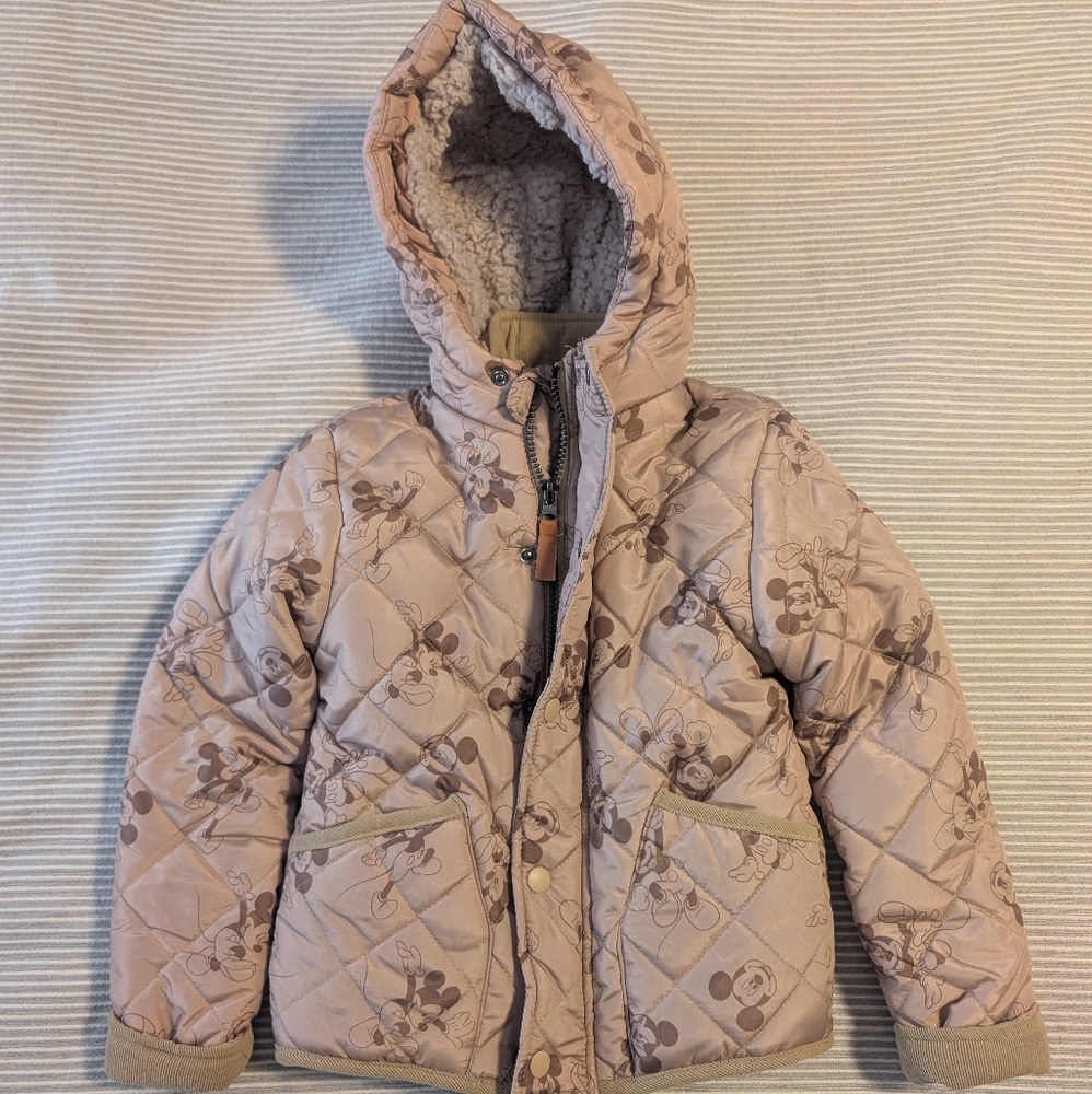 Disney Mickey Quilted Puffer Jacket